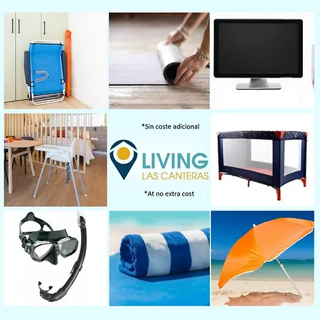Апартаменты Living Canteras Homes - Beachfront Playa Grande *