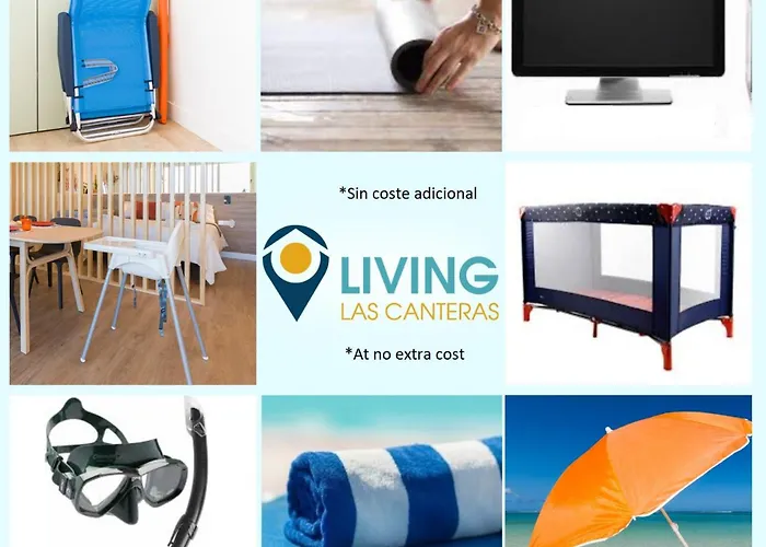 Апартаменты Living Canteras Homes - Beachfront Playa Grande *